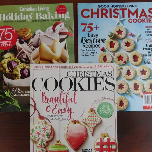 Lot of 3 Christmas Holiday Cookies Special Edition Magazines - Picture 1 of 14